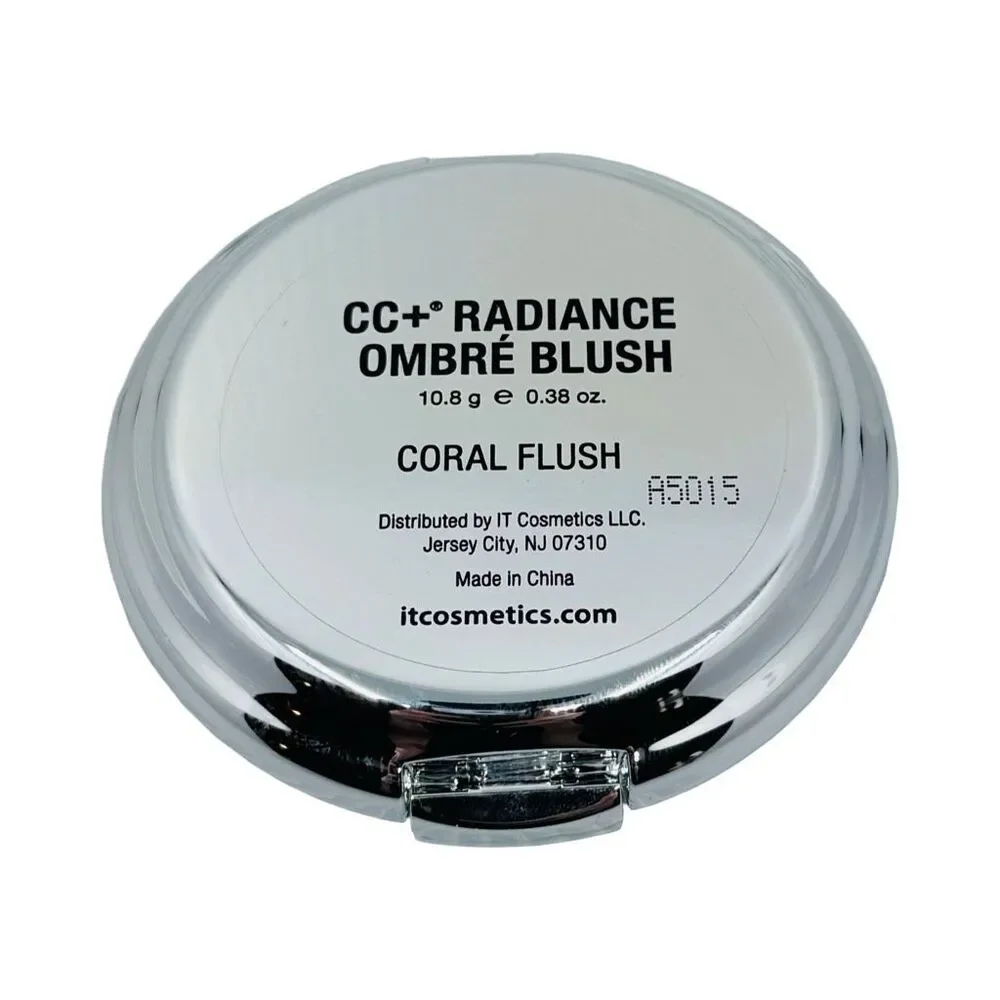 IT Cosmetics CC+ Radiance Ombré Blush - 0.38 oz / 10.8g - Coral Flush